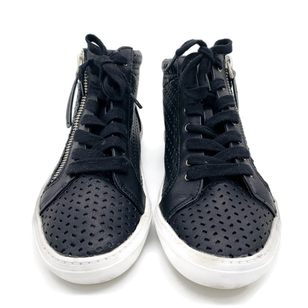 DV Dolce Vita perforated leather high top sneaker - Picture 3 of 8
